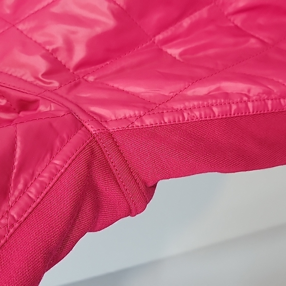 CJ6256-620 NIKE Red berry Quilted Jogger Pants - Picture 5 of 9